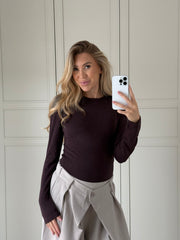 Stretchy longsleeve - Bordeaux