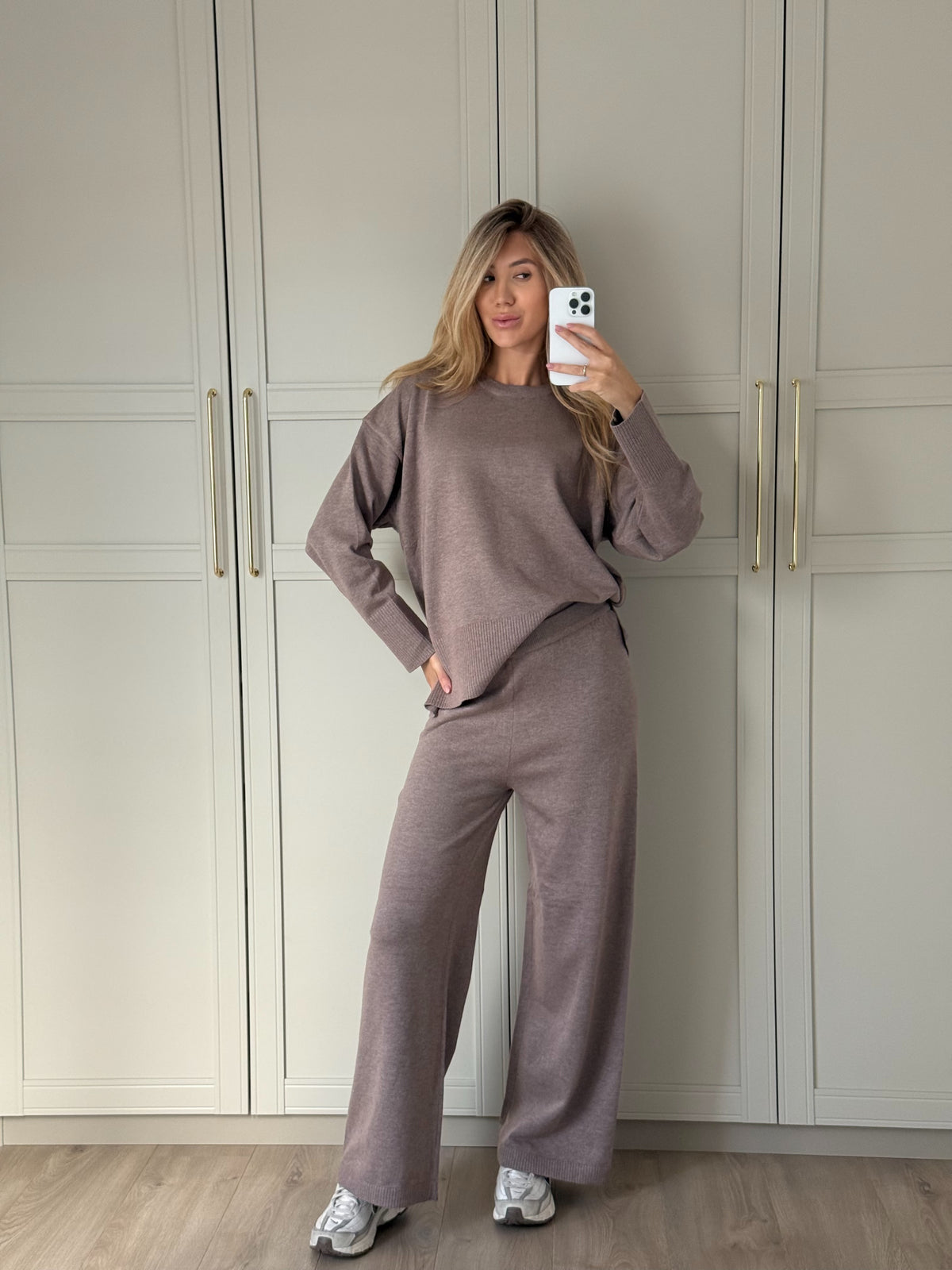 Anne taupe - Co-ord set