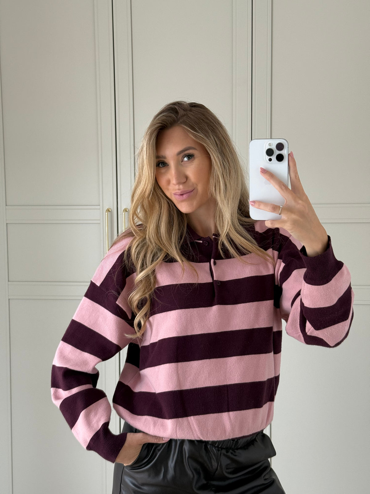 Stripe - roze