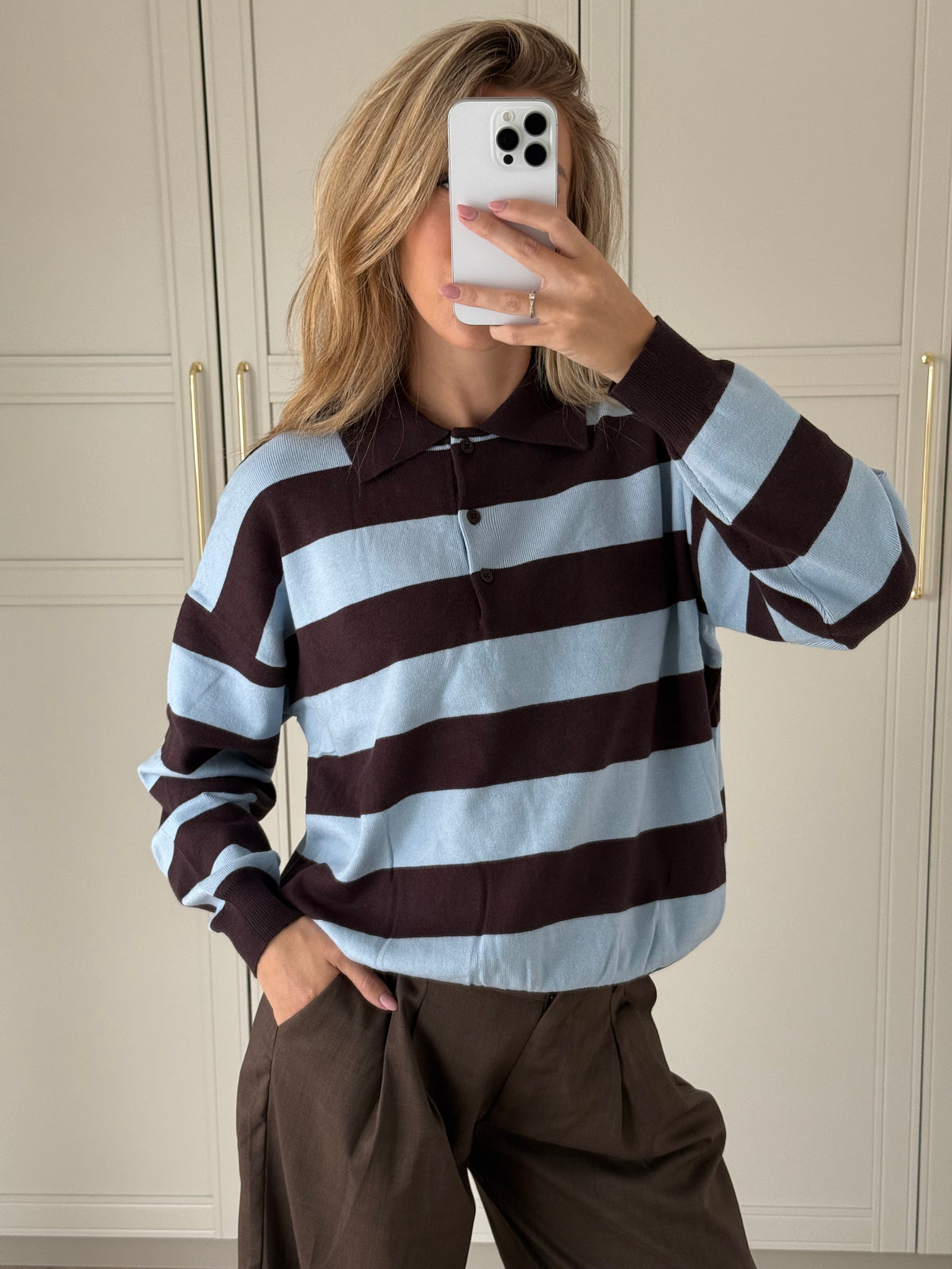 Stripe - blauw