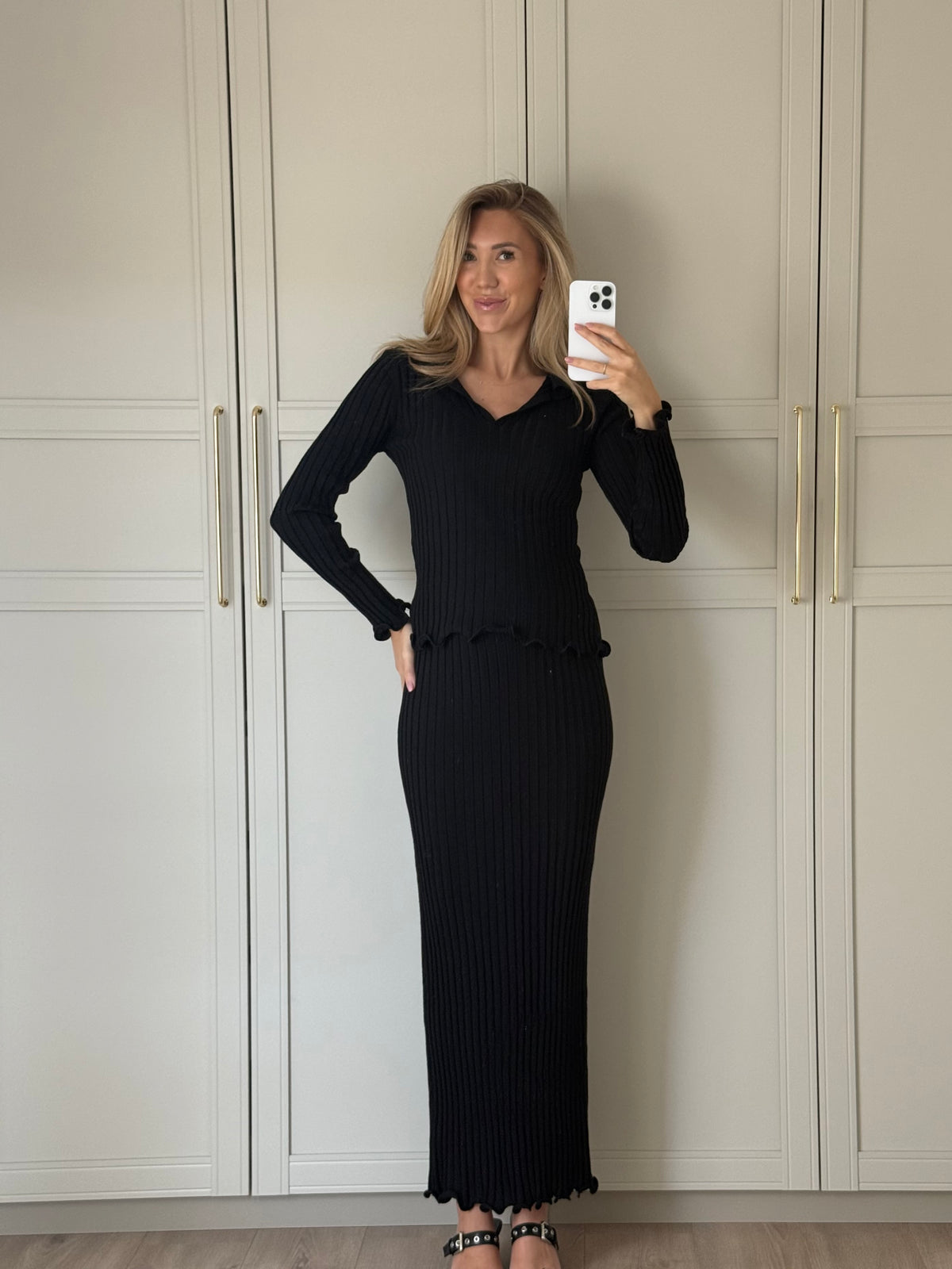 Marly - Co-ord set zwart