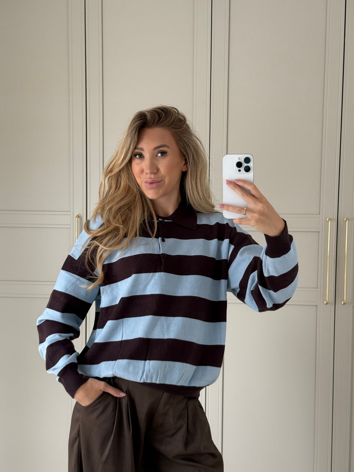 Stripe - blauw